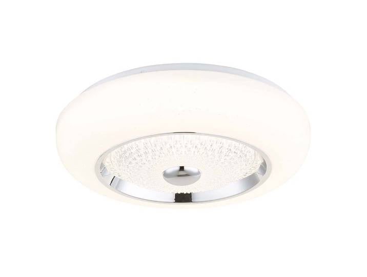 Plafonnier Led Plafonnier Cct Métal Blanc Mat Fonction Mémoire D 38\,5 Cm