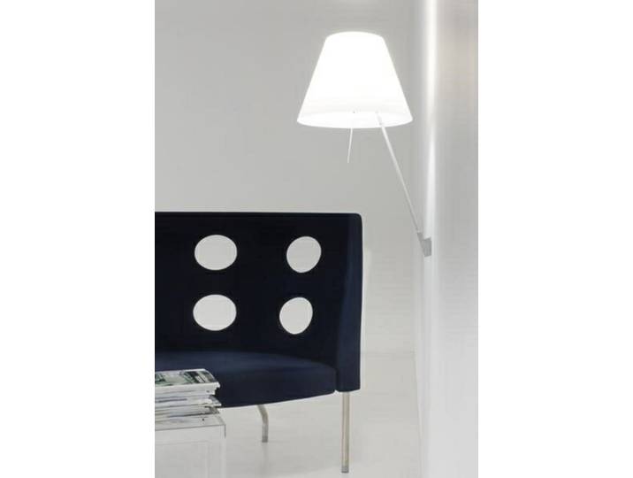 Costanza Wandleuchte m/Dimmer Alo/Shaded Stone - Luceplan - Wohnzimmer - Aluminium