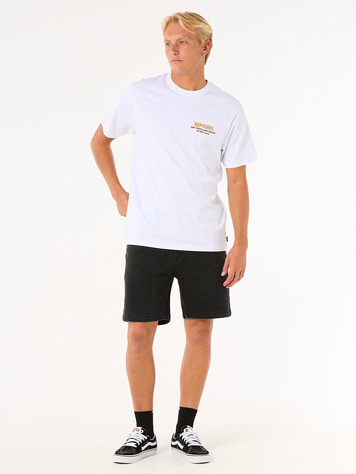 Rip Curl Shirt "Surf Revival Ding Repair" in Weiß - M