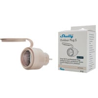 Outdoor Plug S Gen3, Schaltsteckdose mocca