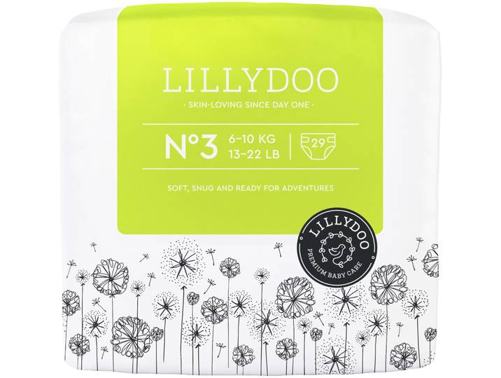 Lillydoo Windeln Midi Grösse 3 6-10 kg 29 Stück