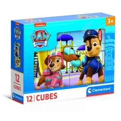 Clementoni: PAW Patrol Bilderwürfel – 12-teilig