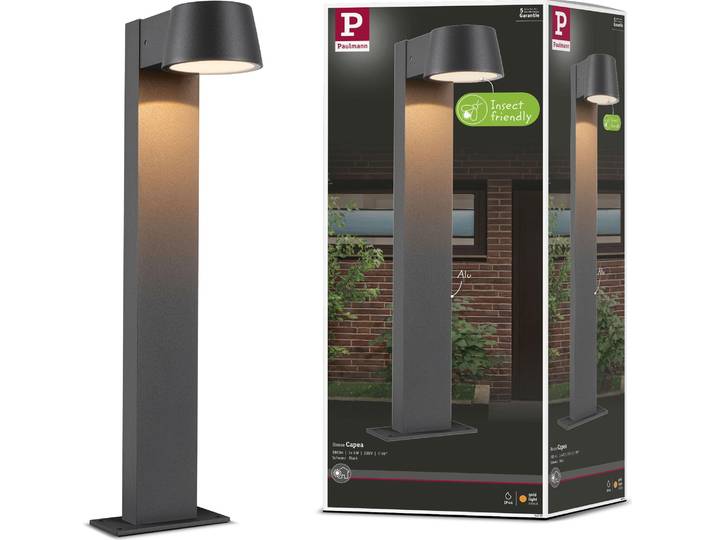 Paulmann LED Pollerleuchte Capea insektenfreundlich