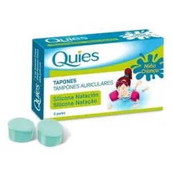 Quies Kinder Silikon Schwimmstopfen 6 Einheiten
