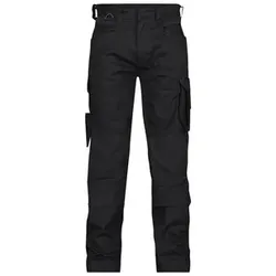 Dynax Arbeitshose mit Stretch und Kniepolstertaschen, schwarz, Schrittlänge Standard, Größe 66 - schwarz - 66