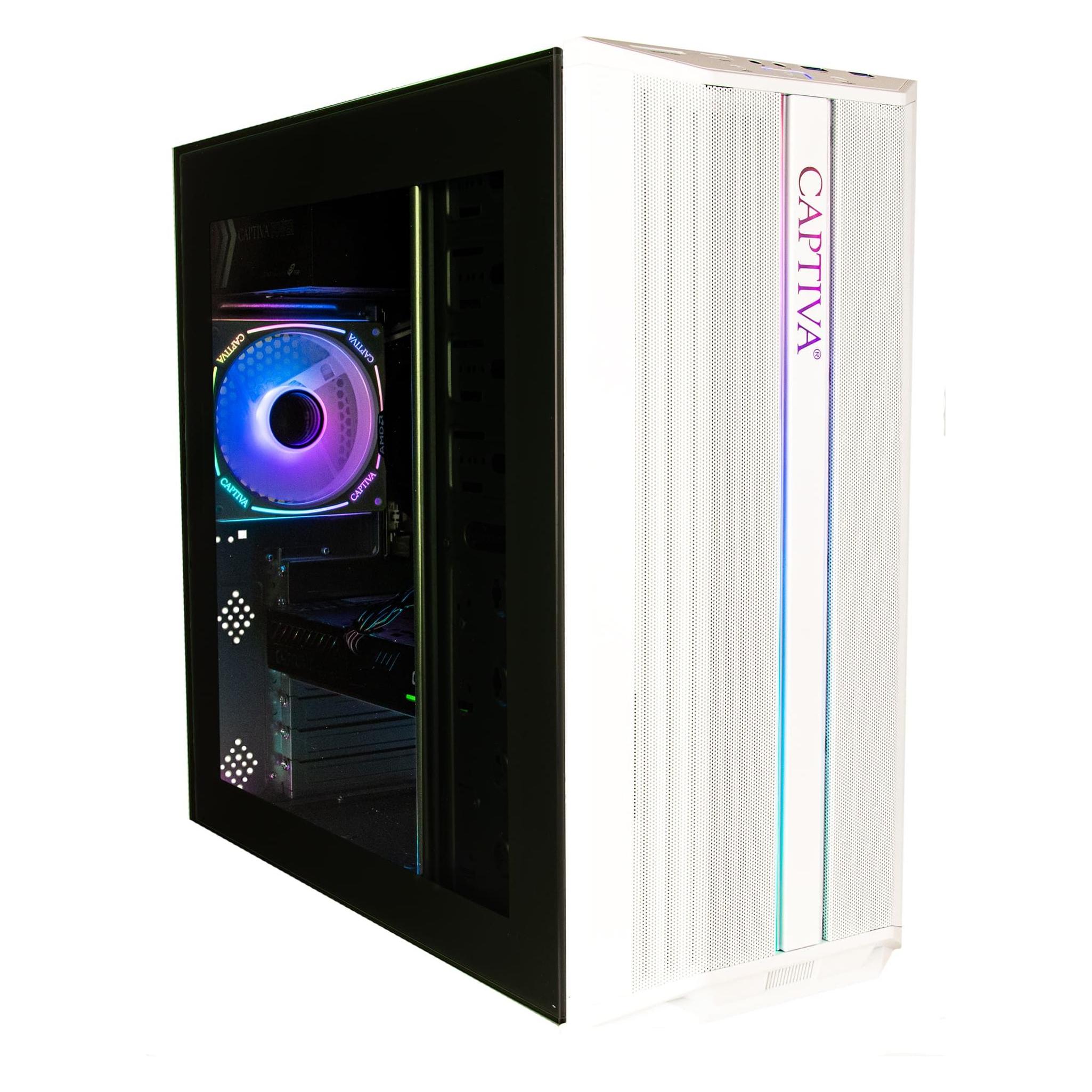 Captiva Highend Gaming R10-0587 Ryzen 5 Radeon RX 9060 XT (500 GB, 32 GB, AMD Ryzen 5 5500, Radeon RX 9060 XT) (100587)