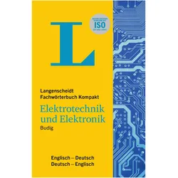 Langenscheidt Fachwörterbuch Kompakt Elektrotechnik und Elektronik Englisch, Fachbücher von Peter-Klaus Budig