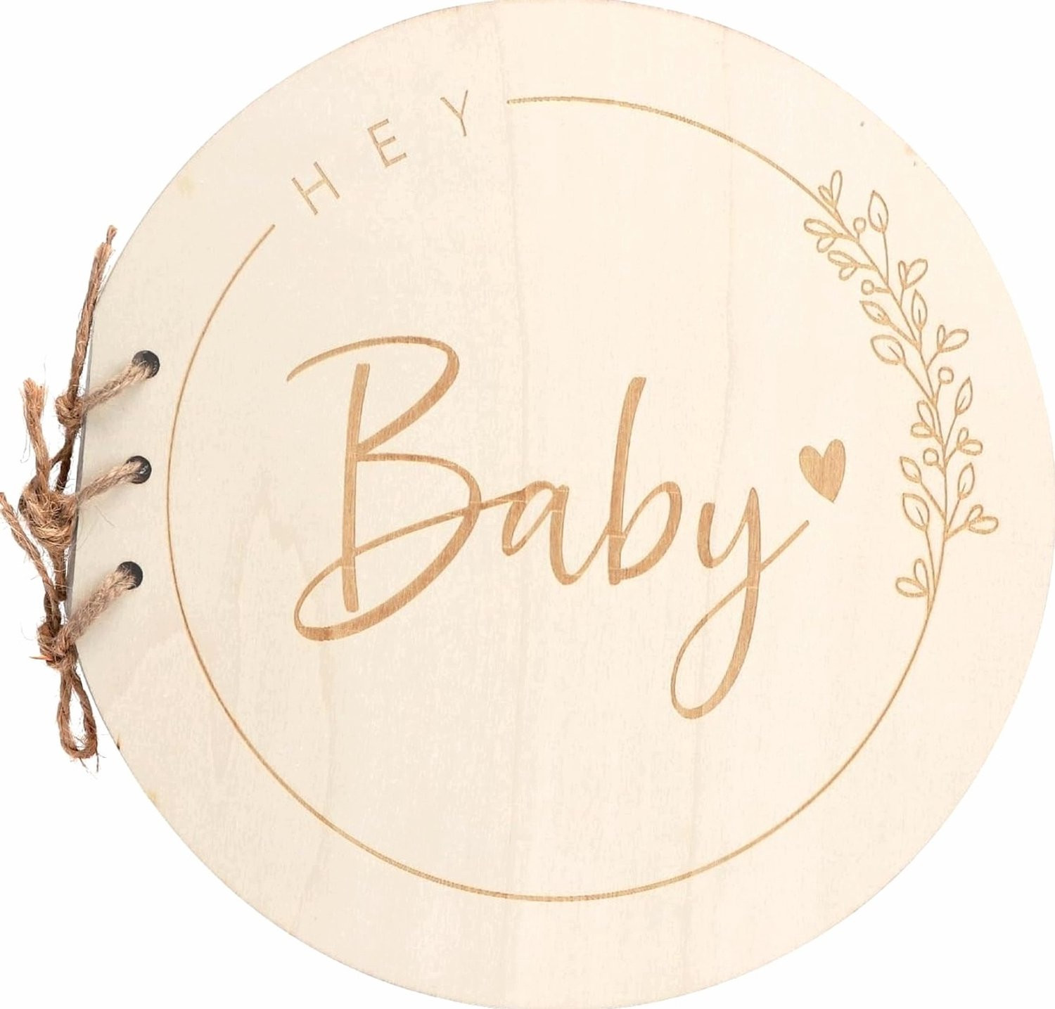 Houten Gastenboek: Unieke Herinnering voor Geboorte, Doop & Babyborrel
