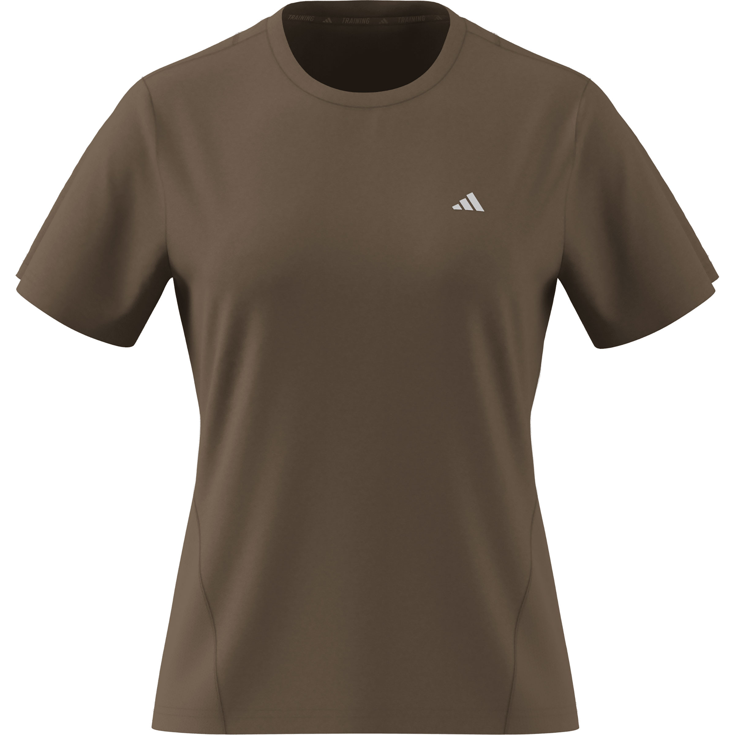 adidas Designed for Training Damen T-Shirts khaki six mel. Größe XL Training & Fitness Schnell trocknend