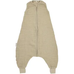 Meyco Baby Sommer-Sleepoverall Mull 0.5 TOG, beige, 92