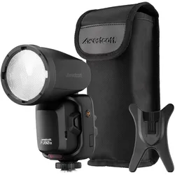 Westcott FJ80 II M Universal Touchscreen 80WS Speedlight (D226311) (Aufsteckblitz, Universal), Blitzgerät, Schwarz