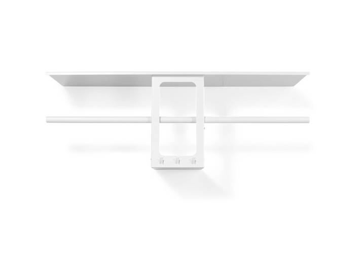 Spinder Design Garderobe Skadi weiss Stahl H 35.5 cm