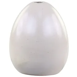 Chic Antique Vase Osterei, H11 x Ø9 cm, hell latte