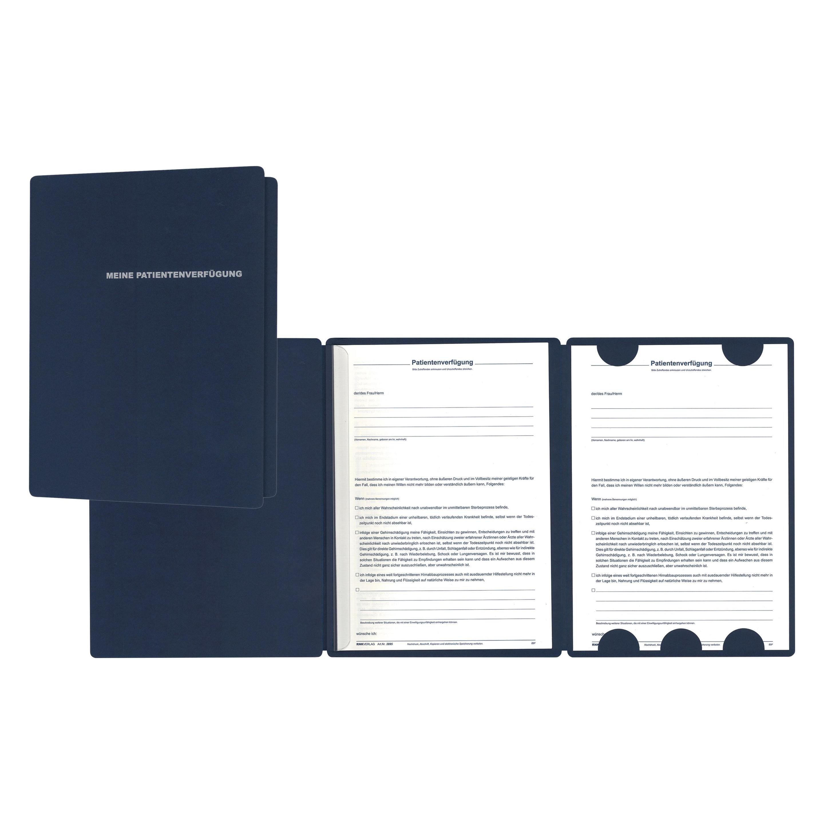 Rnk Verlag Patientenverfügung Formulare (2896)