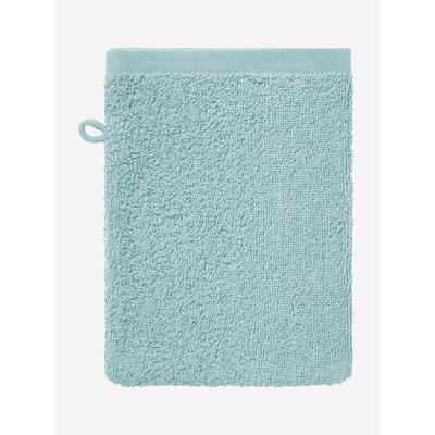 Handtuch WÄSCHEPUR Gr. 1, grün (mint), B:50cm L:100cm, 100% Baumwolle, Handtücher