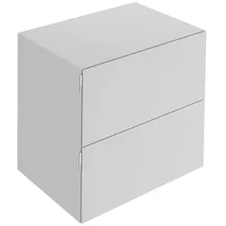 KEUCO EDITION 11 ART Sideboard, 2 Frontauszüge, 800x700x490mm, 32542550800, Korpus/Front: Manhattan Lack Seidenmatt / Manhattan Lack Seidenmatt