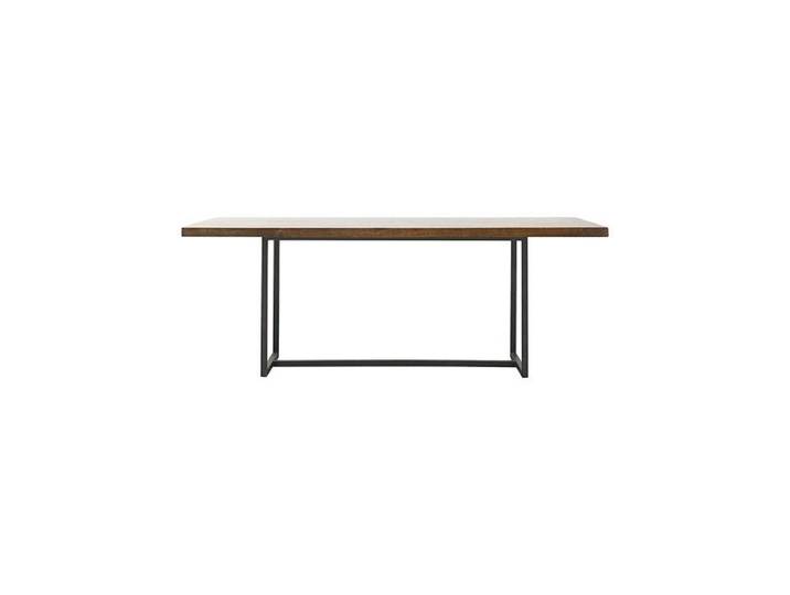 House Doctor Kant eettafel hout metaal