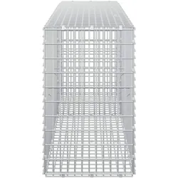 vidaXL, Steinkorb, Gabion mit 3,5 mm Draht und 5x2,5 cm Maschen 150x30x50 cm