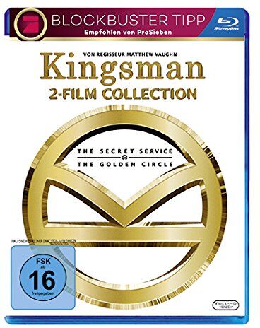 Matthew Vaughn - Kingsman - Teil 1+2 [Blu-ray] - Preis vom 09.10.2026 07:28:09 h