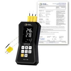 PCE Instruments PCE-T 394-ICA PCE-T 394-ICA Temperatur-Datenlogger kalibriert (ISO) Messgröße Temperatur -200 bis 1370 °C