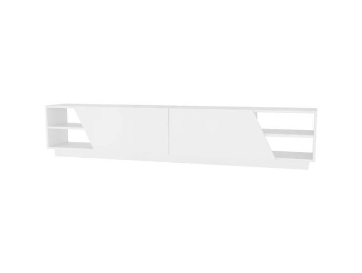 TV-Möbel Georis Weiss Holzwerkstoff B 240 cm