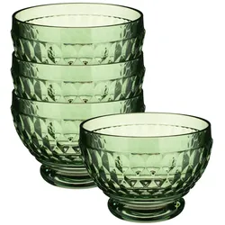 Villeroy & Boch Dessertschalen Boston Coloured, Schüssel + Schale, Grün