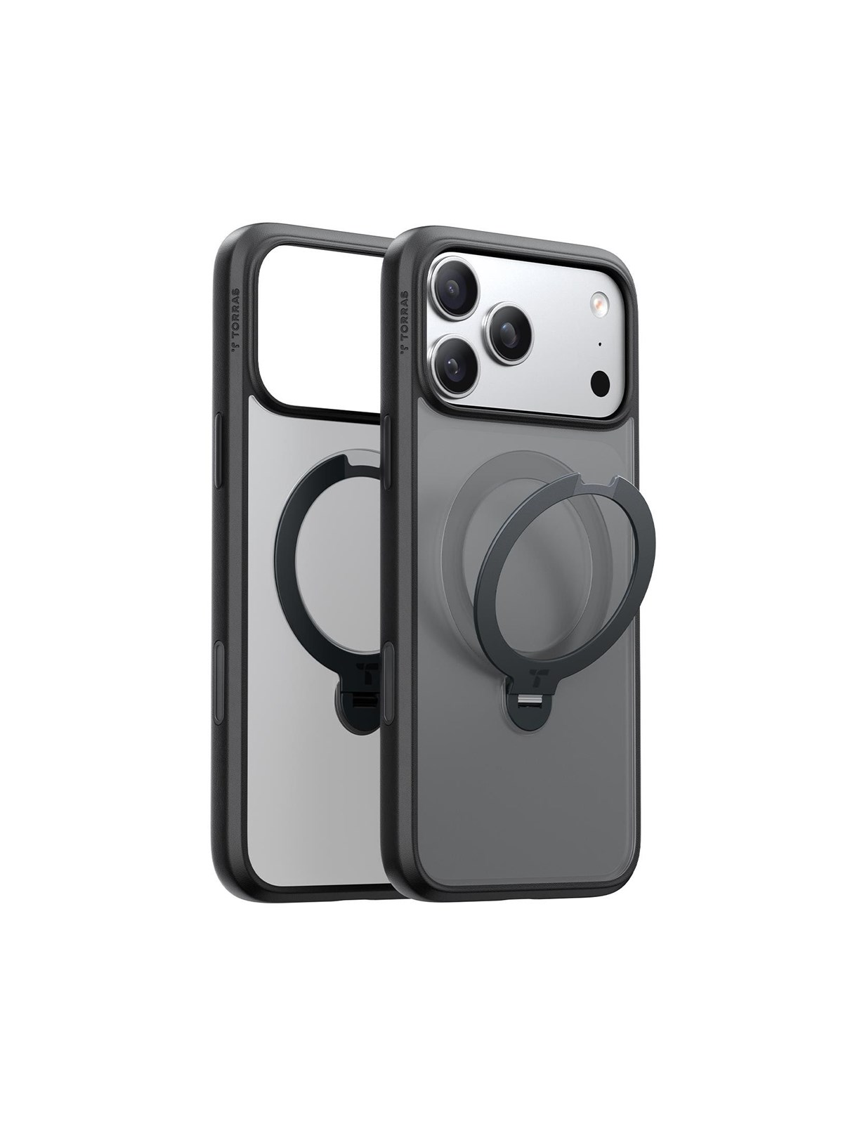 Torras Ostand Q3 Spin - black - iPhone 17 Pro Max