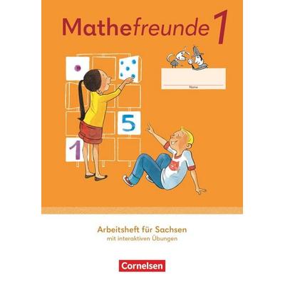 Mathefreunde - Ausgabe Sachsen 2022 - 1. Schuljahr, Taschenbuch von , Cornelsen Verlag, 978-3-464-81975-3
