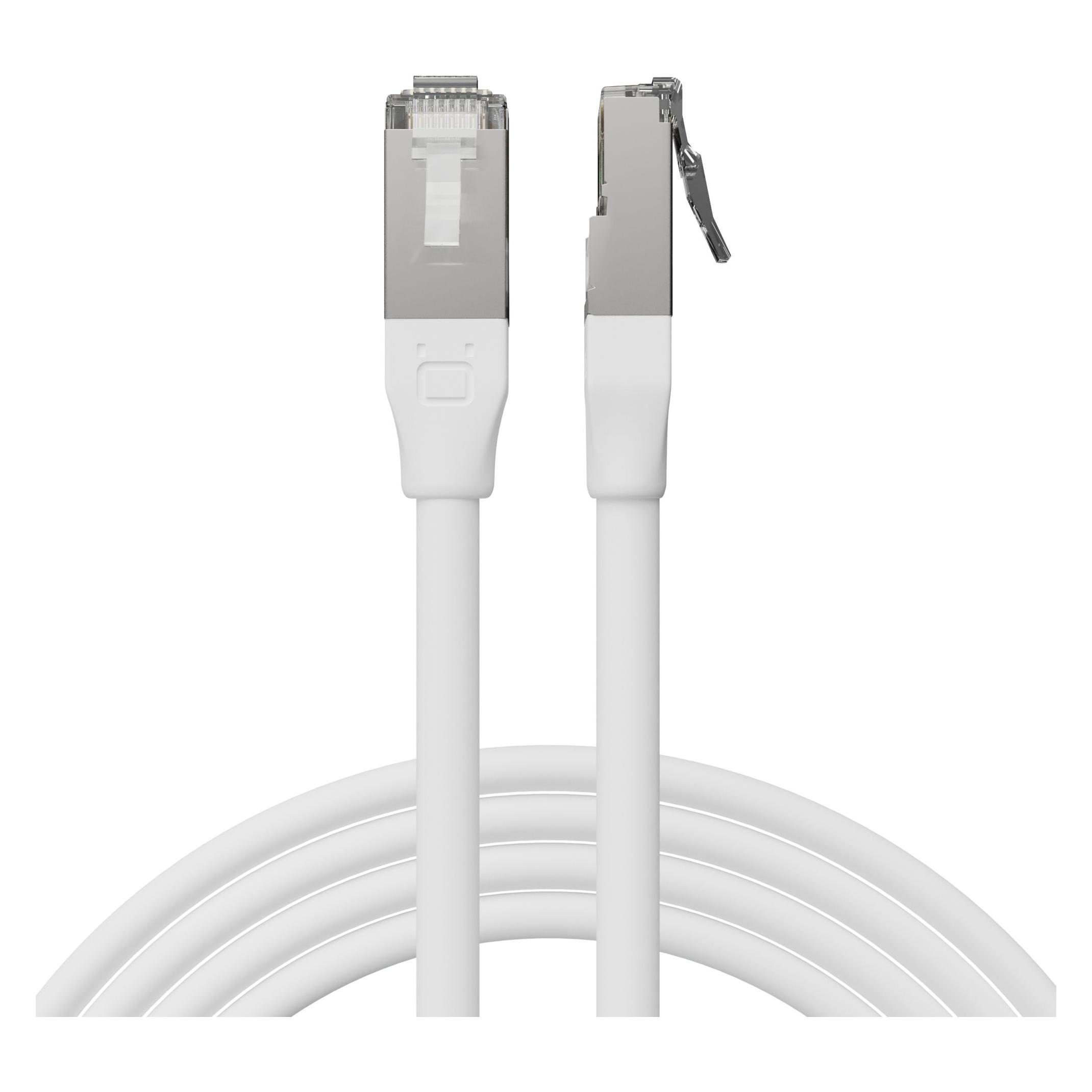 Broadbe Outdoor Patch Cable 10G White 2m BTP-O26C6A-WT-2M (2 m) (BTP-O26C6A-WT-2M)