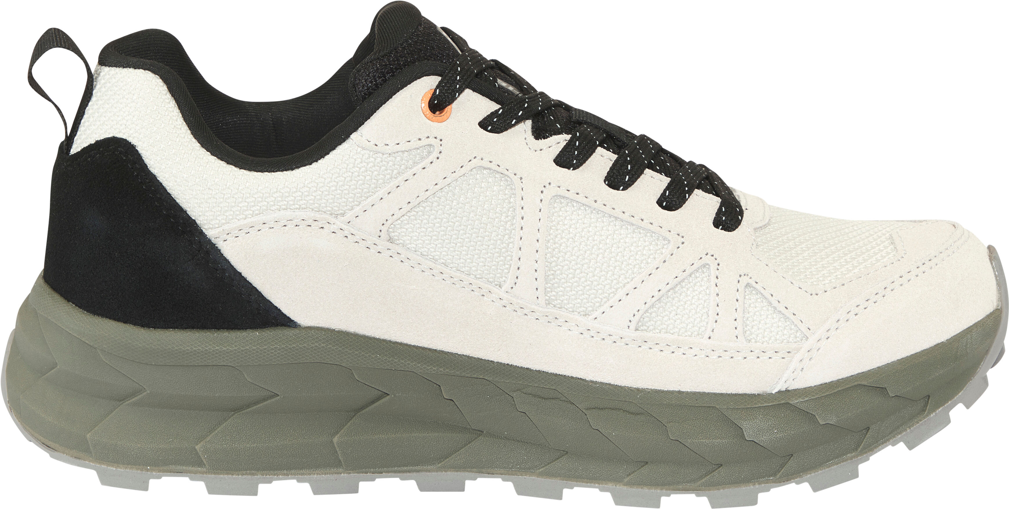 Wanderschuh ICEPEAK "ANISI MR", Herren, Gr. 45, weiss (natural weiß), Leder, Textil, Schuhe Wanderschuh, Wasserabweisend natural weiß 45