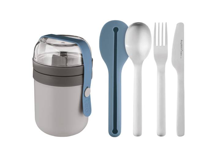 Set ''To Go'' en acier 4 pcs