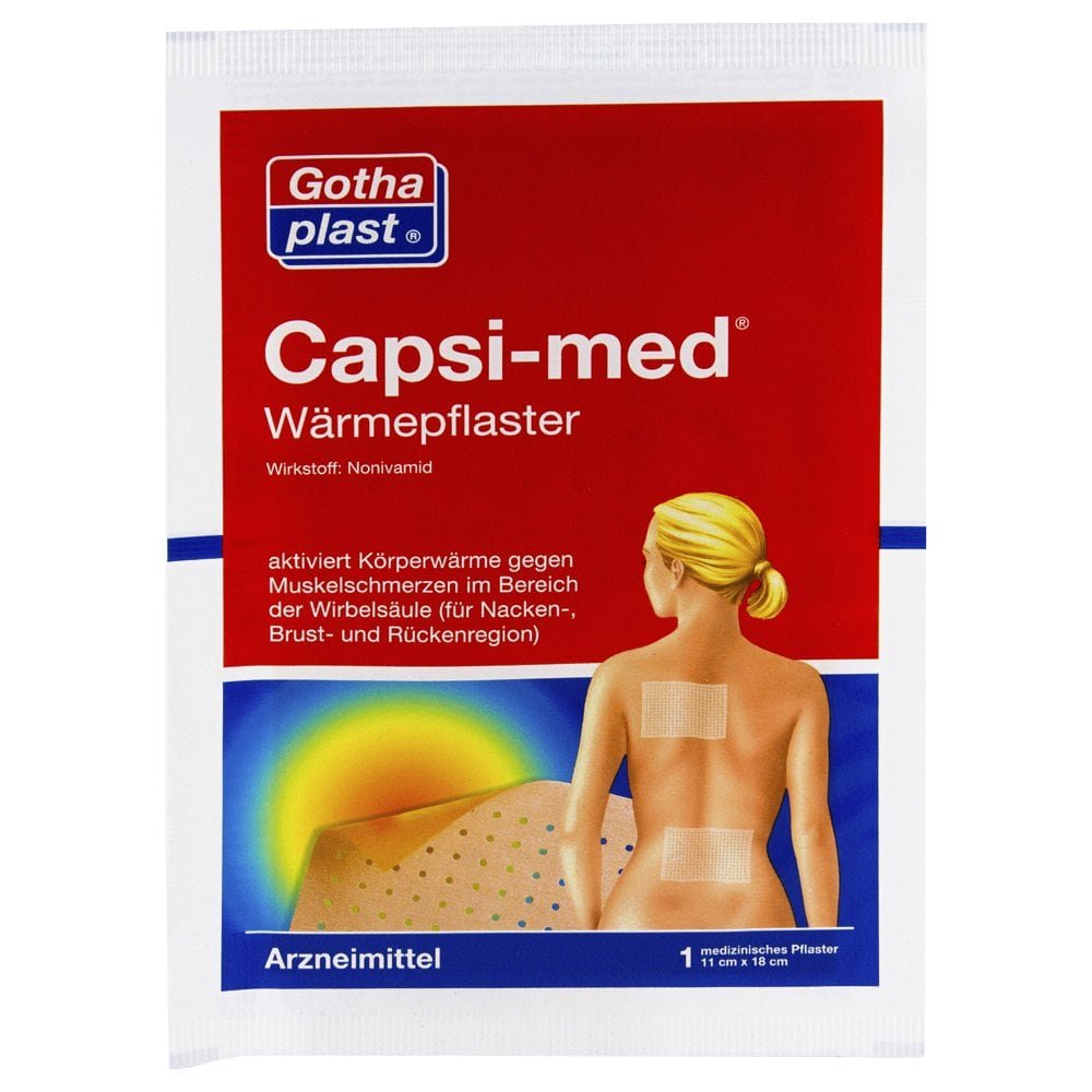 Gothaplast GmbH Capsi Med Wärmepflaster 11x18cm 05867873