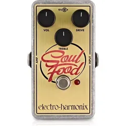 Electro-Harmonix Soul Food Overdrive (E-Gitarre), Effektpedal, Transparent