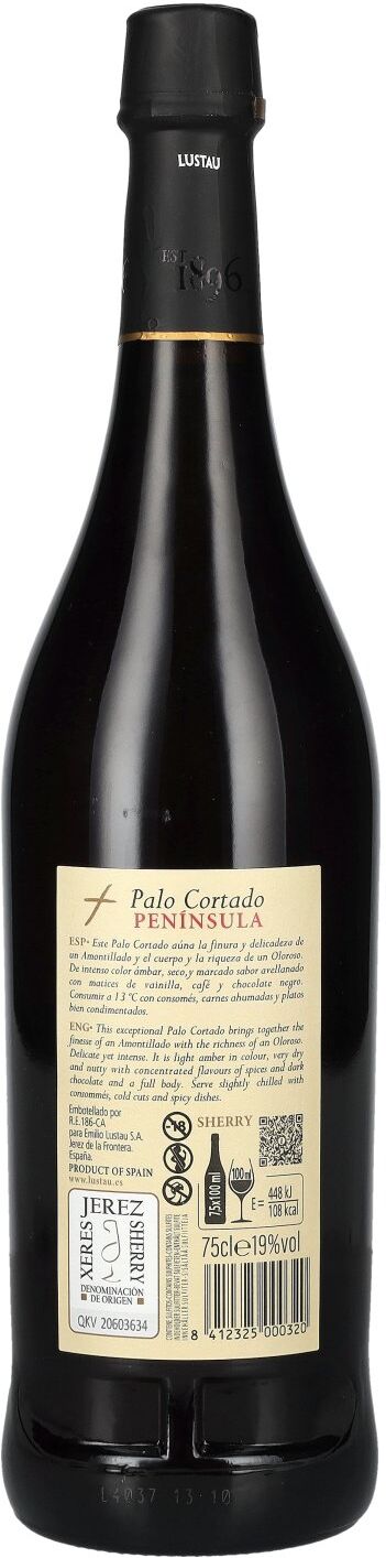 Lustau Emilio Lustau PENÍNSULA Palo Cortado 19% Vol. 0,75l