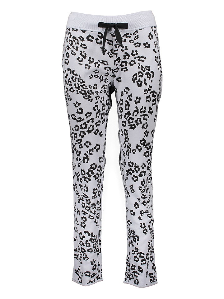 Juvia Sweathose in Hellblau/ Schwarz - XS