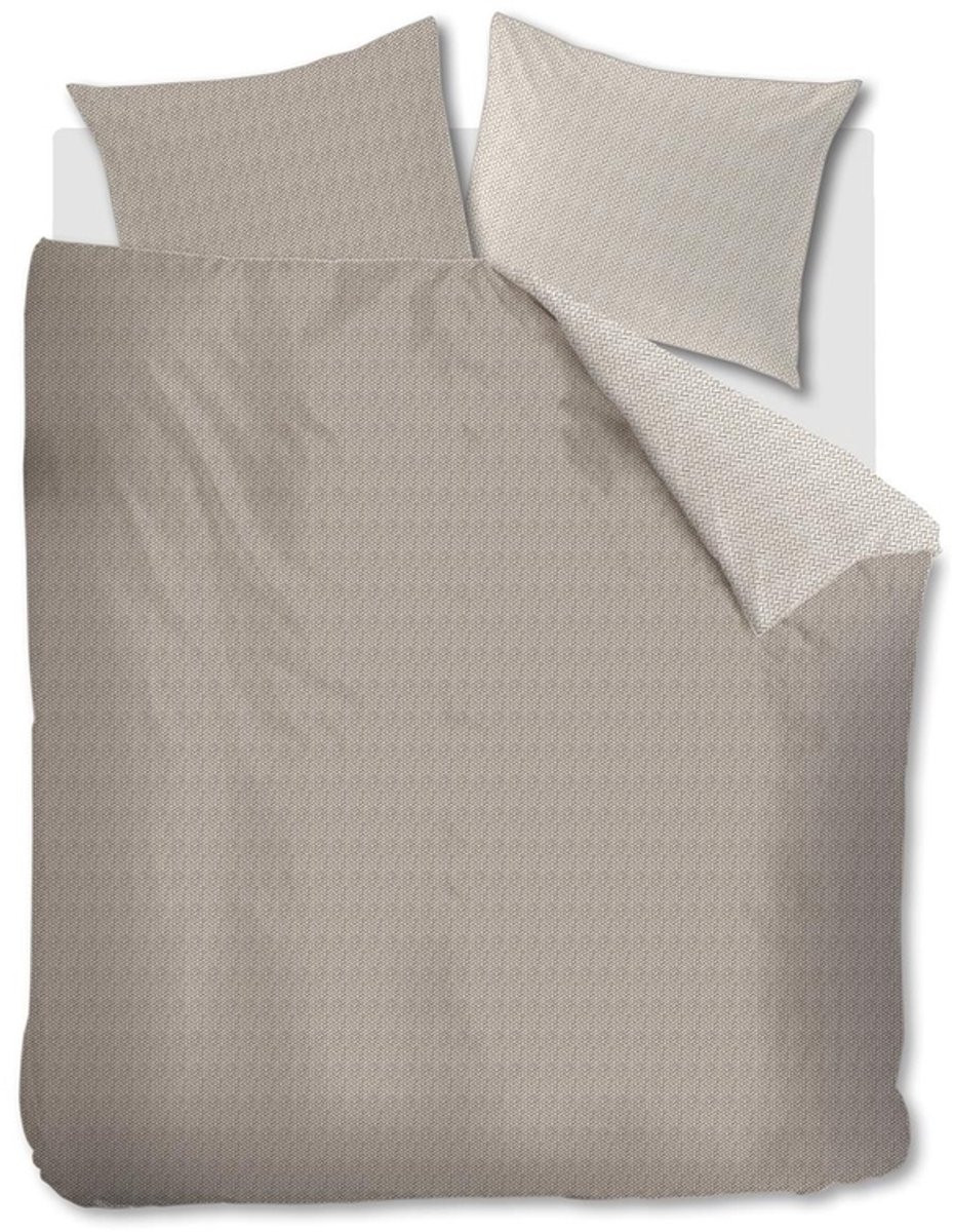 Riviera Maison Twisted dekbedovertrek - Zand - 260 x 220 cm