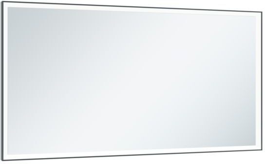 Keuco Royal Lumos Lichtspiegel 14597135003 1400x650x60mm, 77 Watt, schwarz-eloxiert