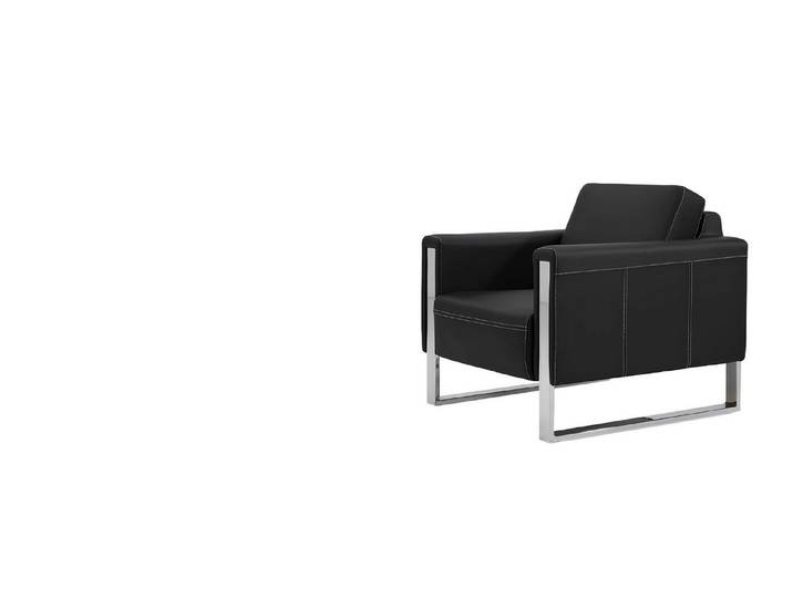 Xlmoebel Sessel Eleganter Ledersessel mit ergonomischem Design für optimalen Komfort (2x Sessel), Hergestellt in Europa