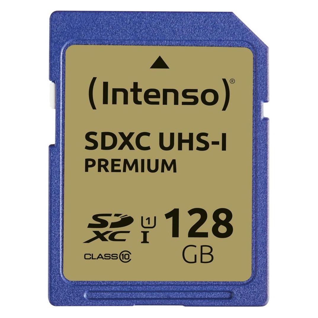 Intenso UHS-I Premium (128 GB, SDXC, U1, UHS-I) (3421491)