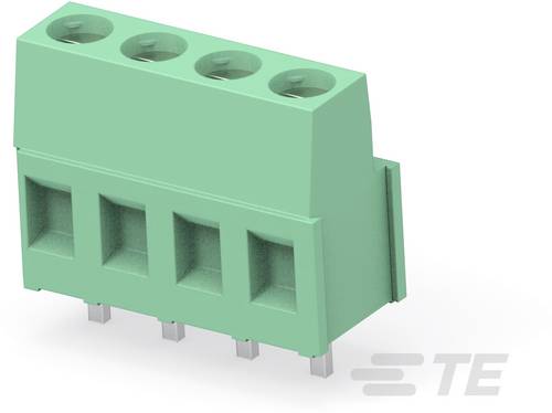 TE Connectivity 282841-3 Verbindungsklemme flexibel: 0.05-3mm² starr: 0.05-3mm² Polzahl: 3 Grün Carton