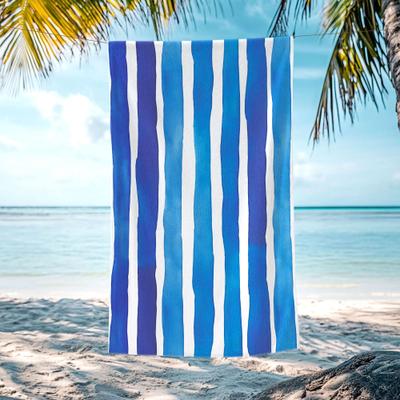 JML "Stripe Beach Towel Pool Towel Quick Dry Absorbent Towels for Swimming 30"" X 60"""