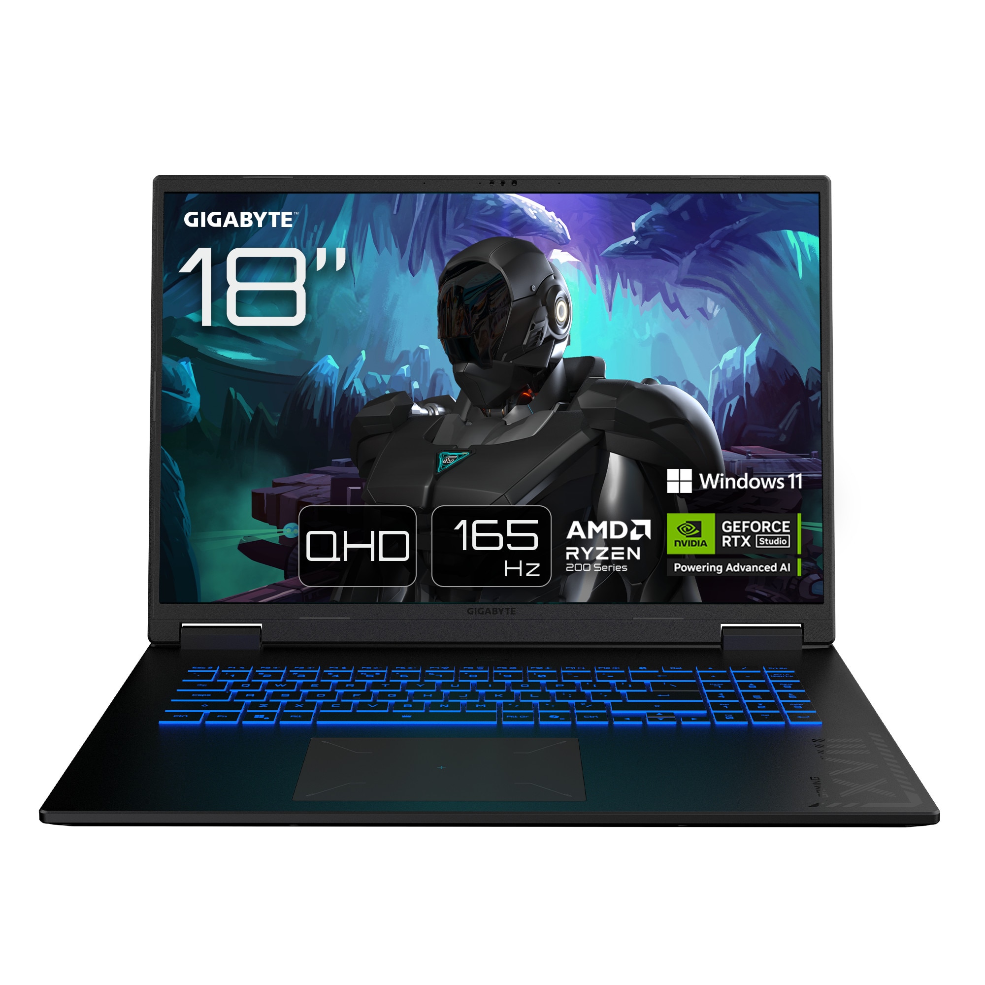 GIGABYTE GAMING A18 3VH Gaming Laptop 18" QHD 165Hz Ryzen 7 260 32GB/1TB RTX 5060 Win11