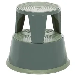 Alco Rollhocker »895« Metall KICKSTOOL grau