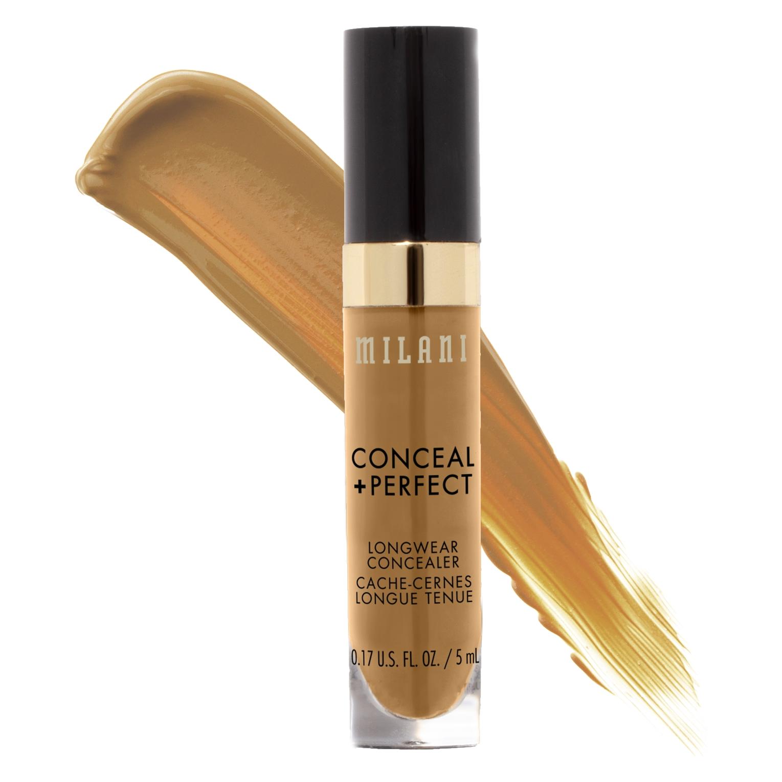 Milani Cosmetics - Conceal + Perfect Longwear Concealer - Deep Tan (165 Deep Tan, Deep Tan) (MCPC-165)