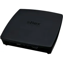 Silex Z-1 Multi-OS drahtlos Präsentaionssystem mit Access Point Funktion, Wireless Transmitter, Schwarz