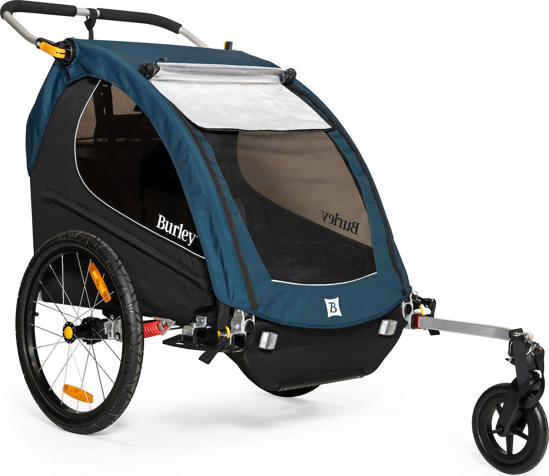 Burley Fahrrad-Kinder-Anhänger Encore X pacific blau/ schwarz