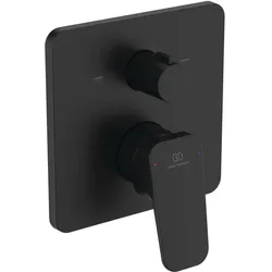Ideal Standard Unterputz-Badearmatur Ceraplan 157x71x185mm Silk Black, A8719XG A8719XG
