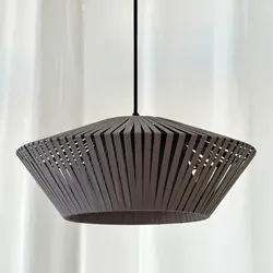 Osram Pendelleuchte Decor Stripes in Anthrazit mit E27 Fassung Ø 40,5 cm