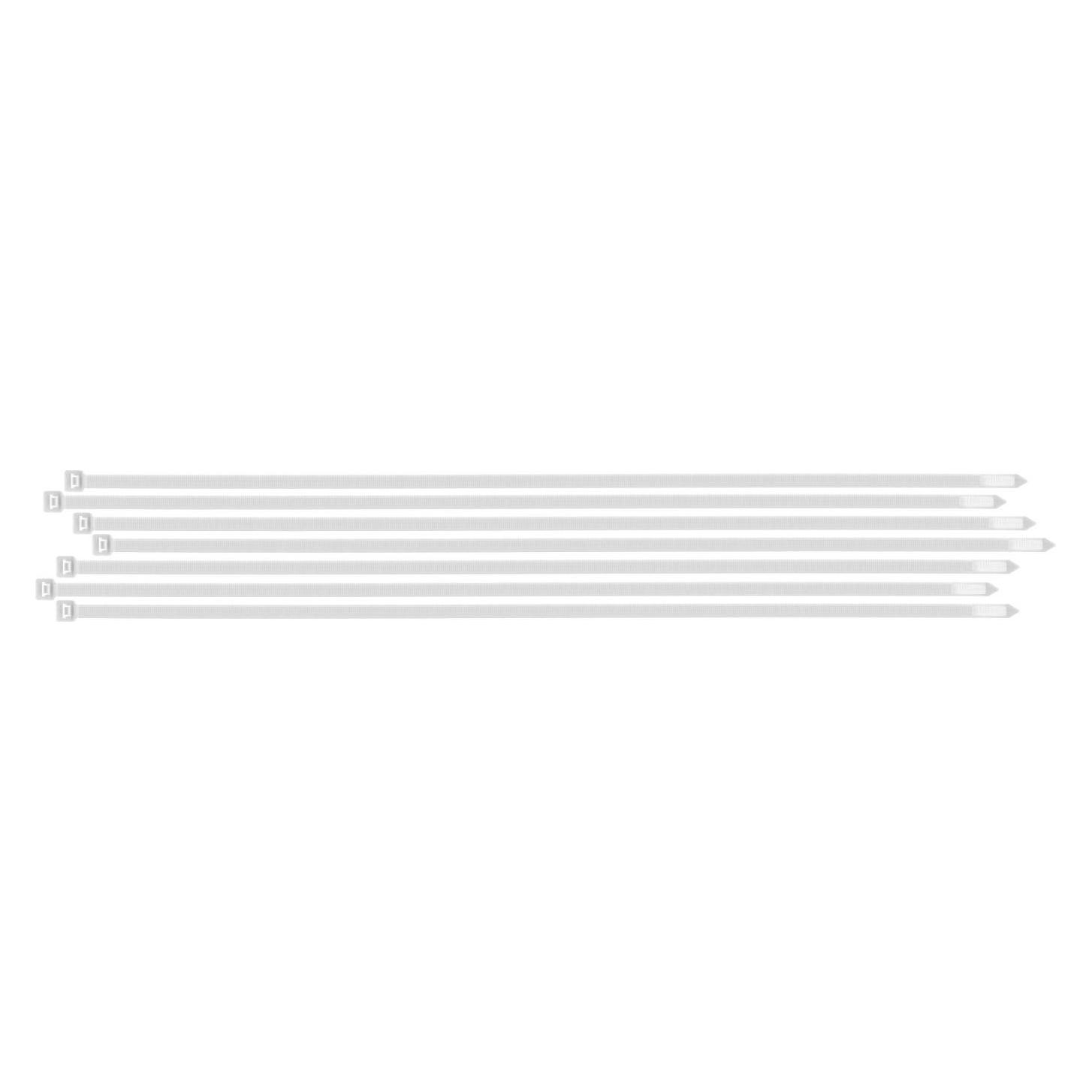 Brady NYTIE-12.5x850-NT, Leitungs- u. Kabelbinder aus Nylon, Natur, 850 x 12,5mm (50 Stck) (850 mm, 100 Stk.) (NYTIE-12.5X850-NT)
