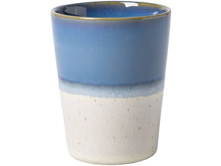 Kaffeebecher Aldina blau Stoneware H 8 cm 270 ml - Kaffeebecher